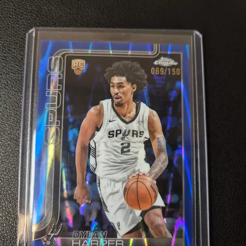 [BUNJANG] 2025 Topps Chrome Dylan Harper RC Blue Wave #069 /150 / 2025 탑스 크롬 딜런 하퍼 RC 블루웨이브 150한정