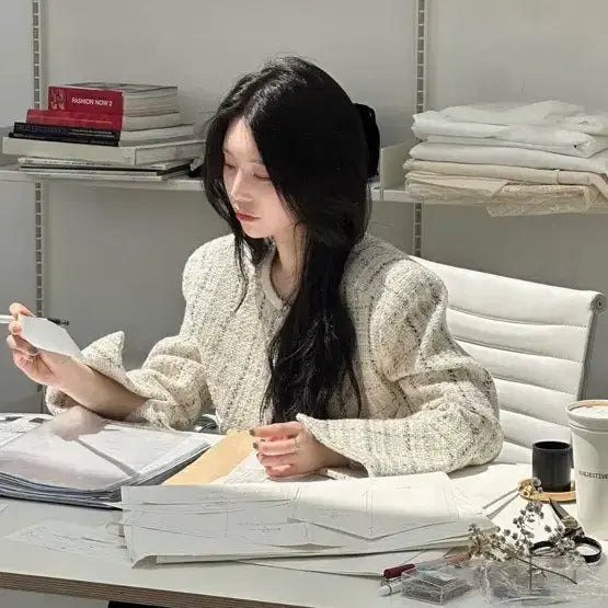 [BUNJANG] Thets Silver Button Tweed Jacket (Italy) / (새상품)더티스 - 실버 버튼 트위드 자켓 from italy