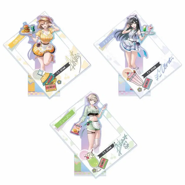 [BUNJANG] Nier: Automata Official Tower Records Collaboration Frame Acrylic Stand (Set of 3) / [예약공구] 니케 공식 타워레코드 콜라보 프레임 아크릴 스탠드 3종
