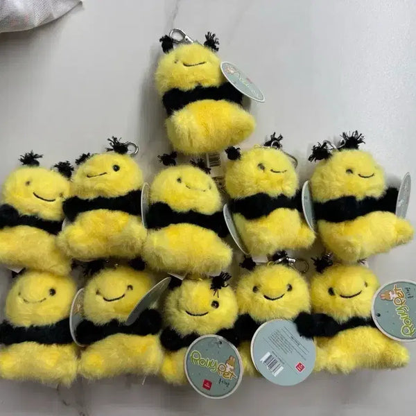 [BUNJANG] Cute Bee Plush Keychain / 꿀벌 인형 키링
