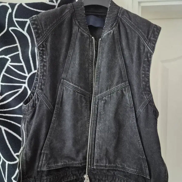 [BUNJANG] J.ESTINA Cotton Two-Way Vest / 준지 코튼 투웨이 베스트