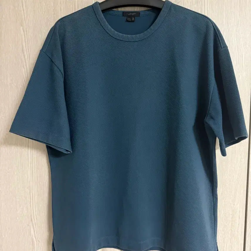 [BUNJANG] Jil Stuart New York Twill Short Sleeve T-Shirt (Size L) / 질스튜어트뉴욕 트윌 반팔 티셔츠 L사이즈