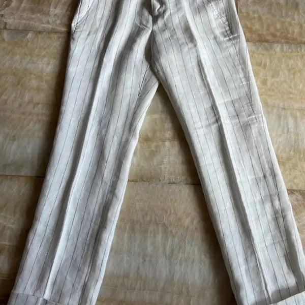 [BUNJANG] Banana Republic Linen Striped Pants / 바나나리퍼블릭 리넨 바지(새 상품)