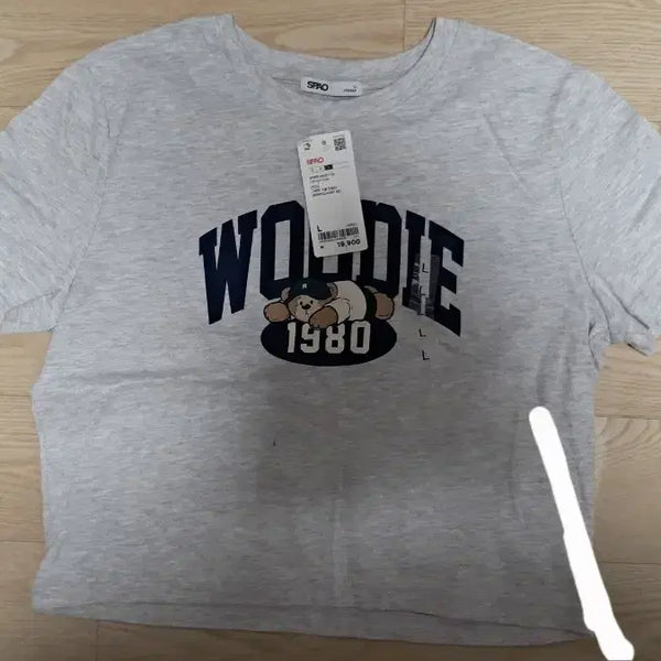 [BUNJANG] SPAO Cropped Short Sleeve T-Shirt / 스파오 크롭 반팔티