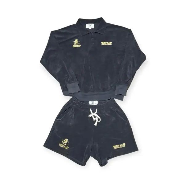 [BUNJANG] RVD SPORTS & LIFE Velvet Tracksuit Set Black 2XL / 2XL 알브이디 RVD SPORTS & LIFE 벨벳 츄리닝 셋업 블랙