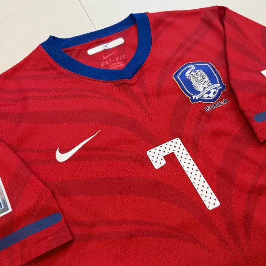 [BUNJANG] South Korea 2010 World Cup Park Ji-Sung Replica Jersey (Size L) / 10-12 대한민국 홈 박지성 남아공WC 풀패치 레플리카 L