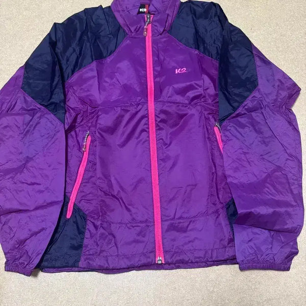 [BUNJANG] K2 Women's Lightweight Windbreaker Jacket Purple / K2 바람막이 자켓 퍼플