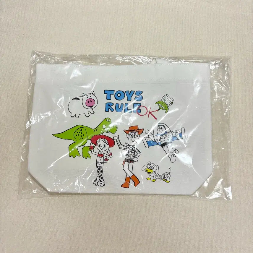 [BUNJANG] Disney Toy Story Canvas Eco Bag / 토이스토리 에코백