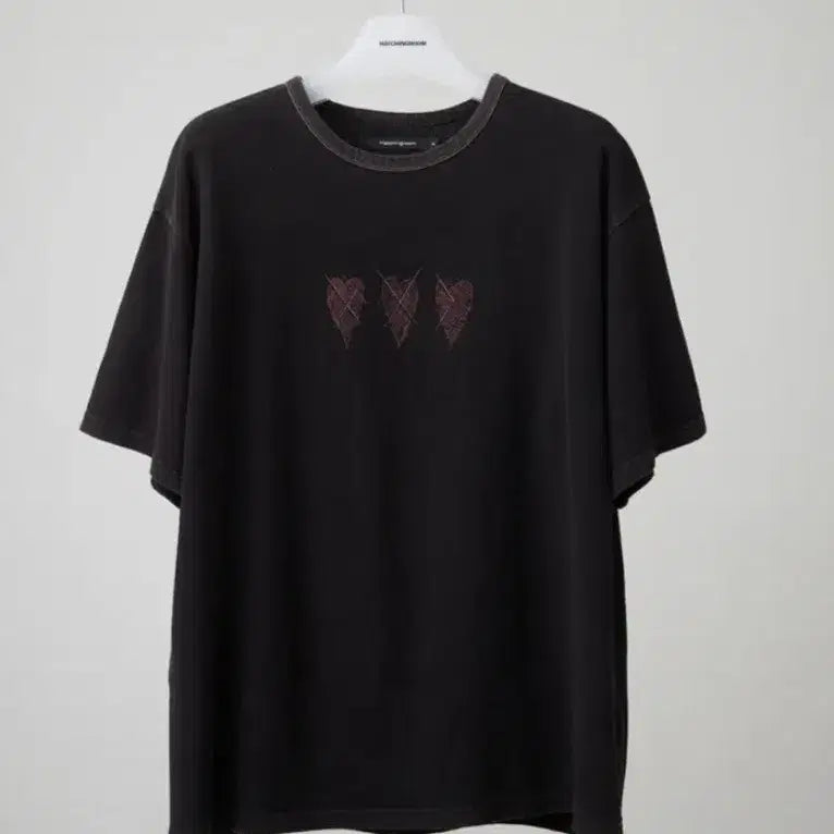 [BUNJANG] Hatching Room Vintage Heart Washing T-Shirt / (4)해칭룸 vtg 하트워싱 반팔