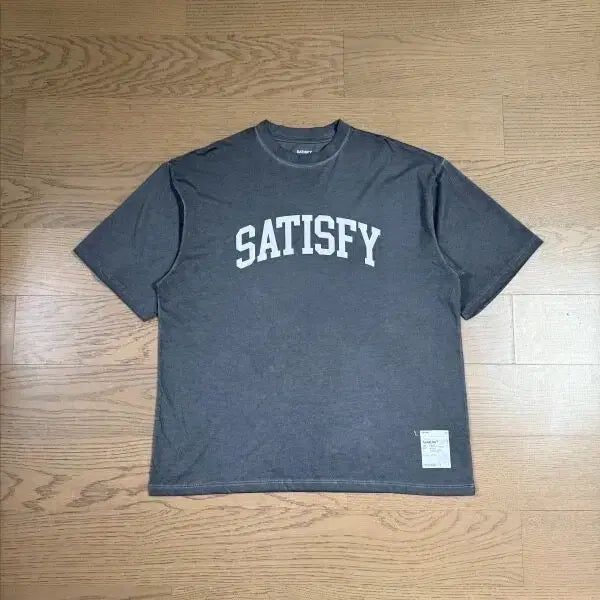[BUNJANG] Satisfy Aura Light T-Shirt Pigment Indigo / 새티스파이 아우라라이트 티셔츠 피그먼트 인디고