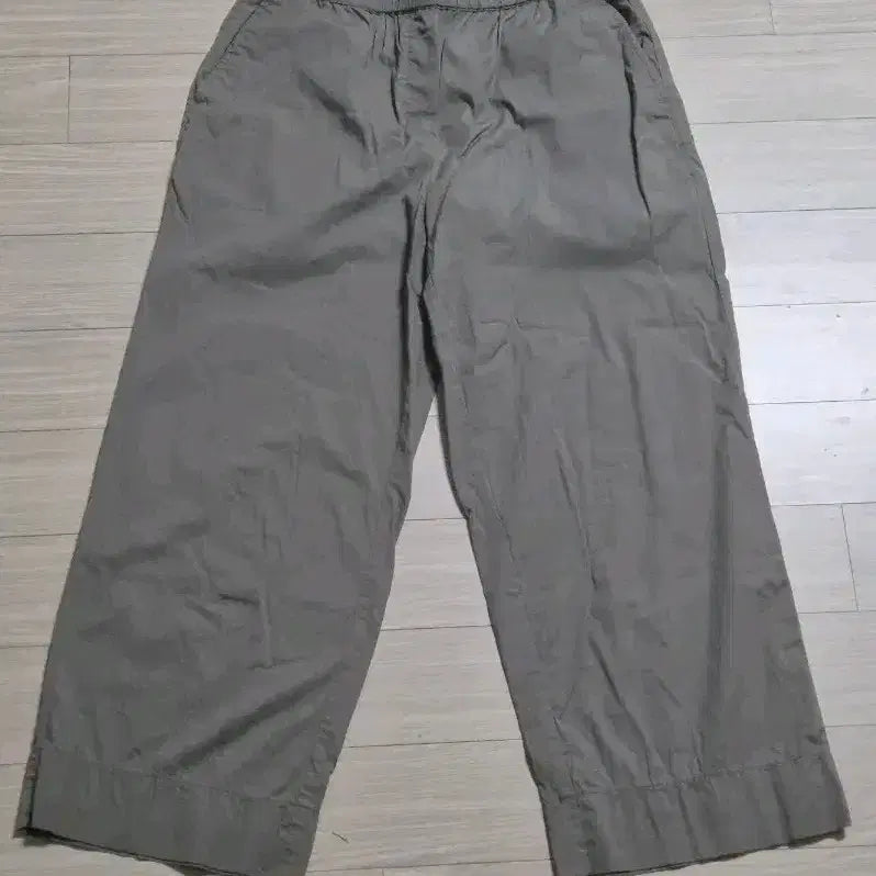 [BUNJANG] TOPTEN Summer Ankle Slacks - Khaki, Ivory / 탑텐 7~9부 여름 슬랙스 진카키, 아이보리