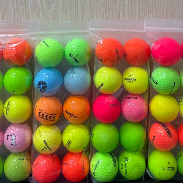 [BUNJANG] Brand Color Mixed Used Golf Balls (50 pcs) / 브랜드 컬러 혼합 로스트볼 A~A+ (50개)