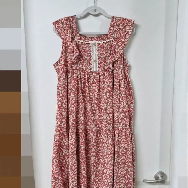 [BUNJANG] Ulalala Sleeveless Pajama Dress / 울랄라 잠옷원피스 민소매