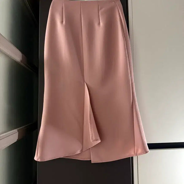 [BUNJANG] Pink Mermaid Long Skirt (Size S) / 새제품) 핑크 머메이드 스커트 S