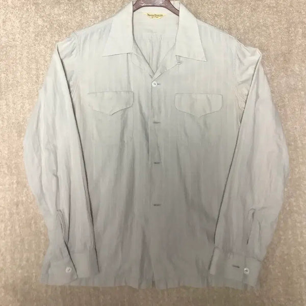 [BUNJANG] Ethla.co Akihabara Shirt Light Grey / 엣라코 아키하 셔츠