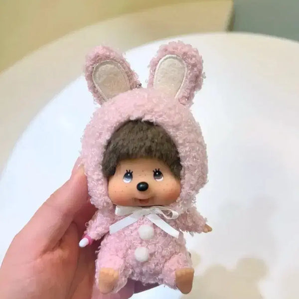 [BUNJANG] Sekiguchi New Big Head Bunny Monchhichi Keyring / 세키구치 신상 빅헤드 바니 몬치치 키링