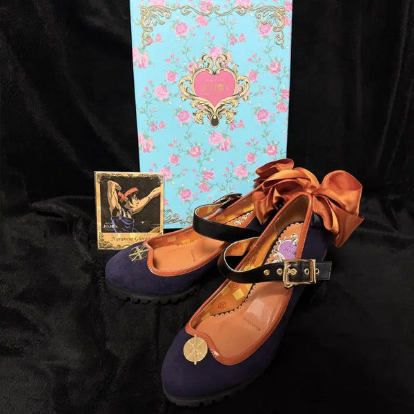 [BUNJANG] JoJo's Bizarre Adventure: Golden Wind Narancia x MAYLA Collaboration Shoes / 죠죠 5부 나란차 길가 MAYLA 콜라보 구두