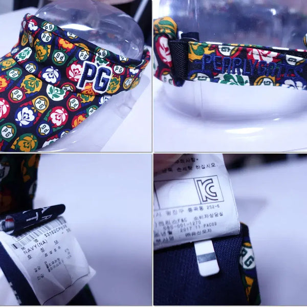 [BUNJANG] Pargates Colorful Sun Cap Golf Hat / 파리게이츠/썬캡 컬러풀/골프모자/12225
