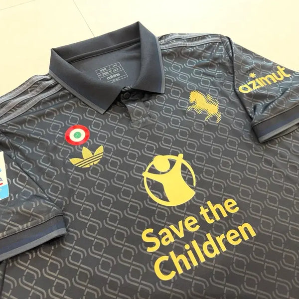 [BUNJANG] Juventus 24-25 Third Kenan Yıldız Replica Jersey with Full Patches (XL, New) / 24-25 유벤투스 서드 일디즈 풀패치 레플리카 XL 새상품