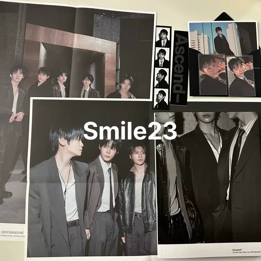 [BUNJANG] ZEROBASEONE zb1 Ascend Vol. 1 Album Set - Jiwoong (Unsealed) / 제로베이스원 ascend 1버전 지웅 개봉앨범 풀세트