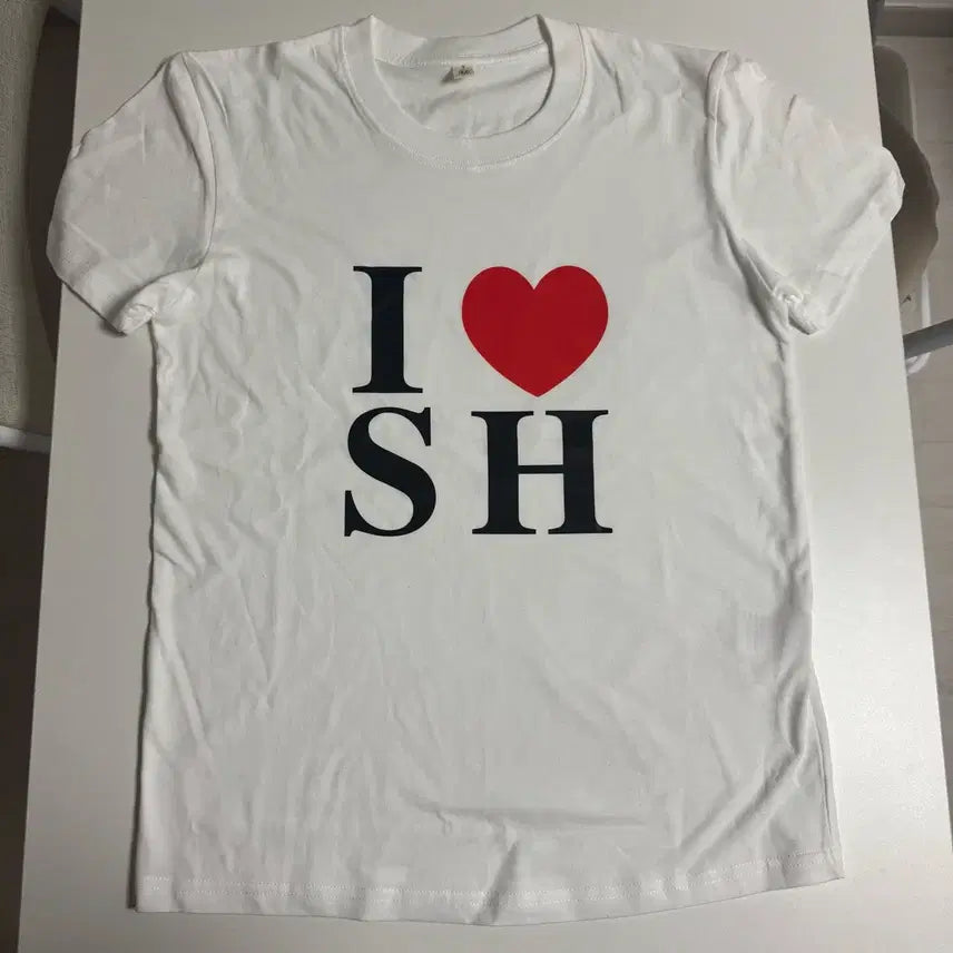 [BUNJANG] I Love Shanghai Couple T-Shirt Set (New) / (새상품)아이러브상하이 반팔 티셔츠 커플 세트