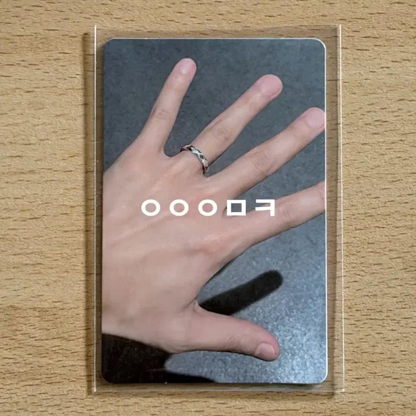 [BUNJANG] EXO D.O. Kyungsoo REVERXE Popup Photocard / EXO 엑소 디오 도경수 REVERXE 팝업 반지 포카