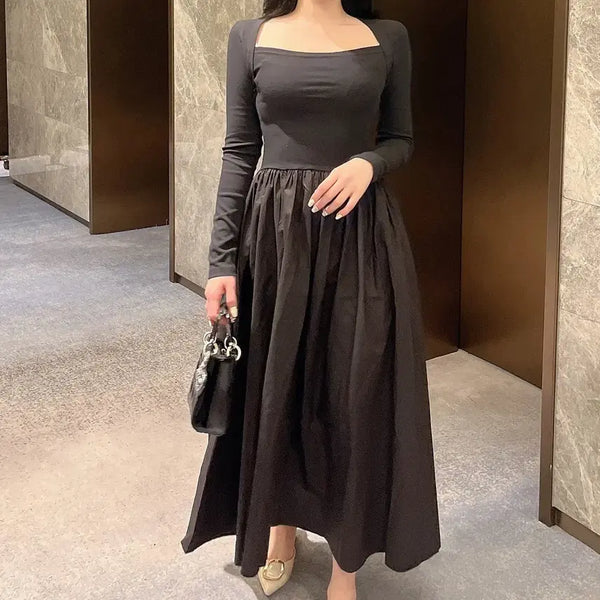 [BUNJANG] Bolero Mix Dress / [반택무배]볼레로 믹스 원피스