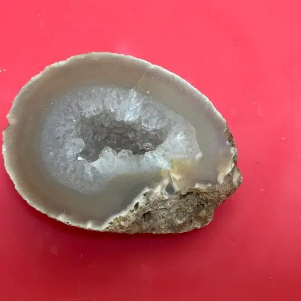 [BUNJANG] Amethyst Slice - High-Grade Rare Crystal Stone (6x4cm) / 자수정 단면 [고급 희귀 수정 원석 /인테리어 소품 6*4cm]