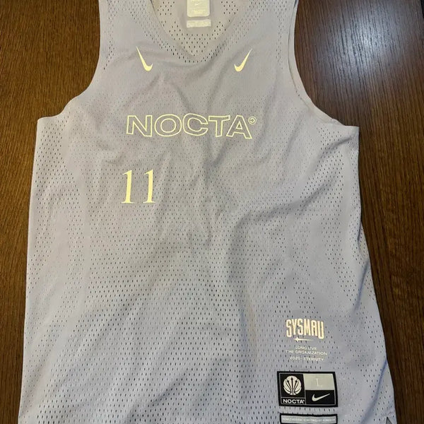 [BUNJANG] Nike NOCTA Single Jersey Cream L / 나이키 녹타 싱글렛 L