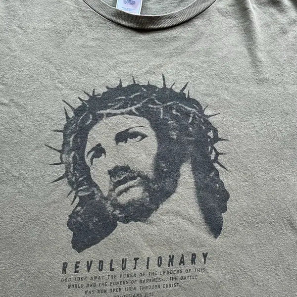 [BUNJANG] 00s Vintage Jesus Tee T-Shirt / 00s 빈티지 지저스 티셔츠 jesus tee