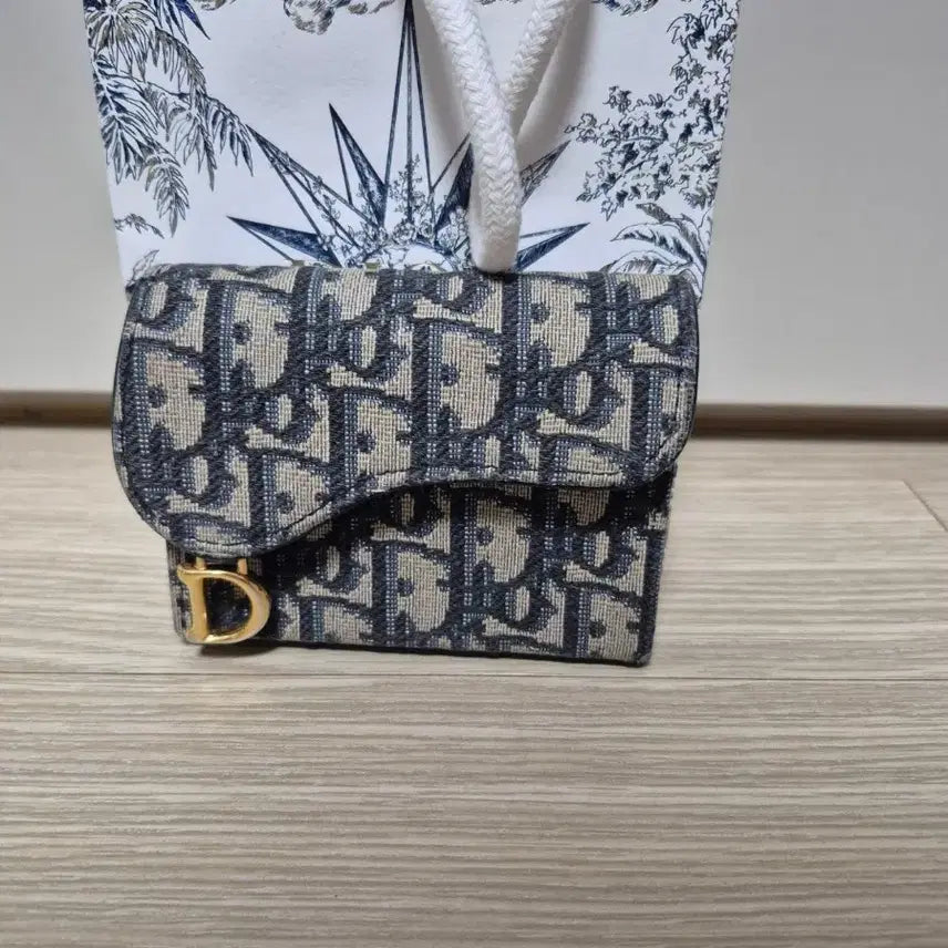 [BUNJANG] Dior Saddle Oblique Accordion Card Holder / 디올 정품 새들 오블리크 아코디언 카드지갑 팝니다