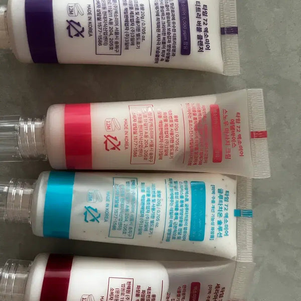 [BUNJANG] Time72 ExoMiracle Cosmetics 4-Piece Set / 타임72 엑소미어 화장품 4종