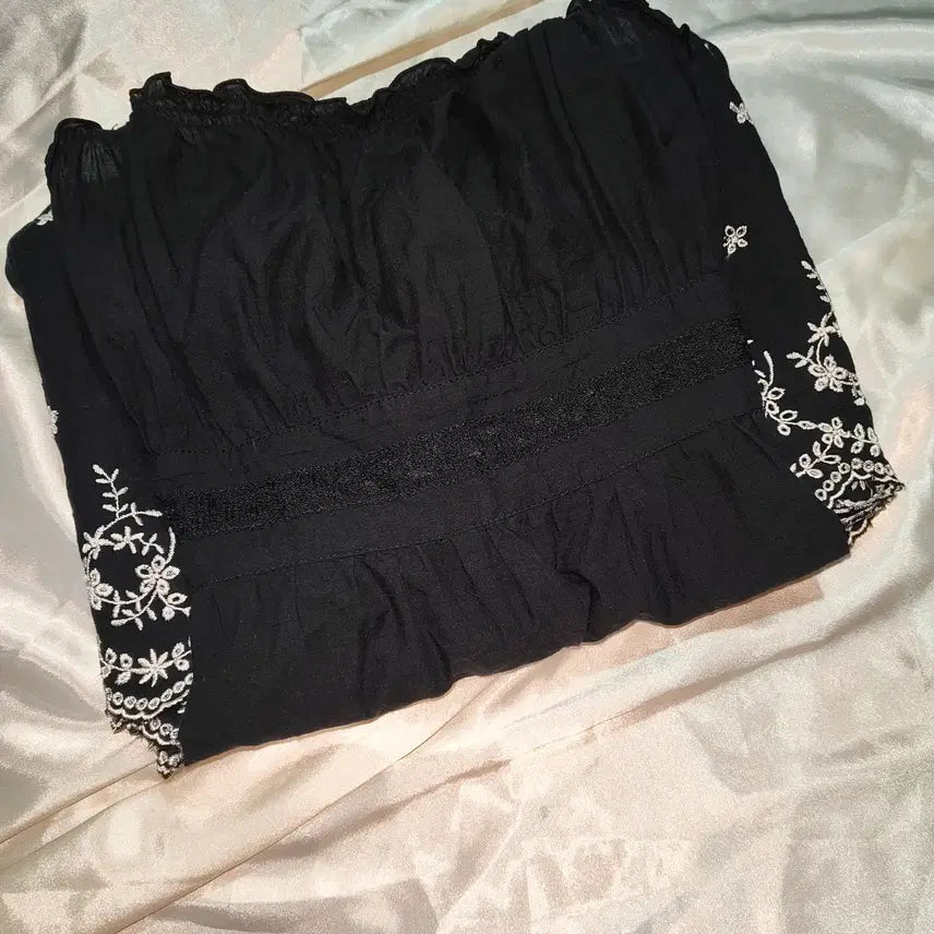 [BUNJANG] LET'S ROSE Gothic Gothpunk Jireige Newbie Dress / [중고/택포]고딕 고스펑크 지뢰계 양산형 공겜여주 슬리브드레스