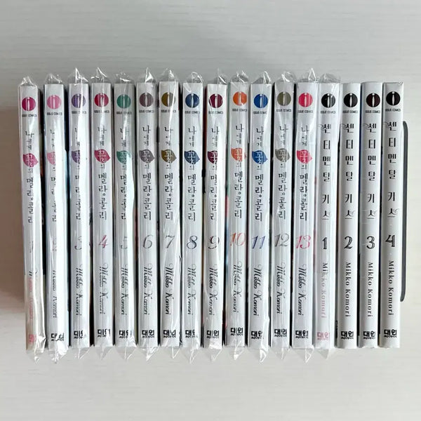 [BUNJANG] My Flower's Melancholy Vol. 1-13 & Sentimental Kiss Vol. 1-4 Complete Set (First Edition) / 올초판 나에게 꽃의 멜랑콜리 센티멘탈 키스 순정만화 만화책
