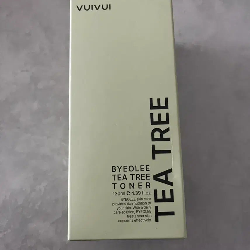 [BUNJANG] Byuri Tea Tree Toner 130ml / 벼리 티트리 토너 130ml