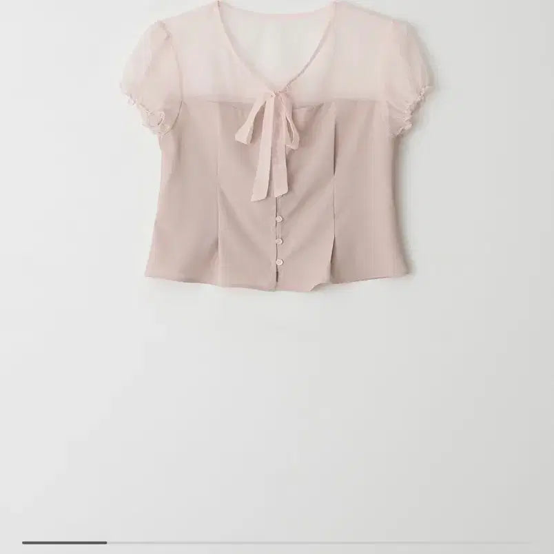 [BUNJANG] Le Vain Amelia Blouse Pink / 르베인 아멜리아 블라우스 핑크