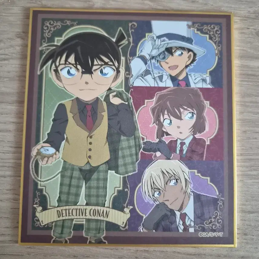 [BUNJANG] Detective Conan Colored Paper Shikishi - Shinichi Kudo, Ran Mouri, Ai Haibara, Kaito Kid, Reiichi Amuro, Conan Edogawa / 명탐정코난 색지 도일 신이치 하이바라  괴도키드 아무로 안기준 코난