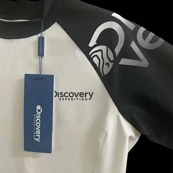 [BUNJANG] Discovery Women's Rash Guard White/Black Size 90 / (새상품) Discovery 래쉬가드 여성 90