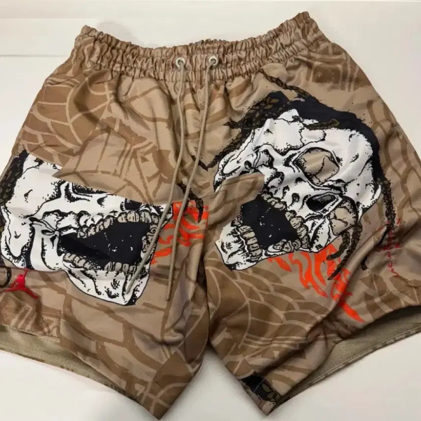 [BUNJANG] Travis Scott x Jordan Collaboration Shorts / [M] 트레비스 스캇 & 조던 콜라보 반바지
