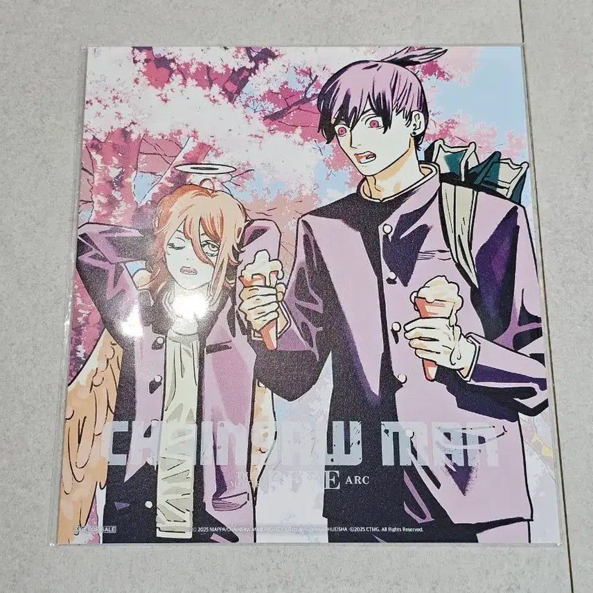 [BUNJANG] Chainsaw Man Reze 9th Week Special Illustration Photocard / *미개봉* 체인소맨 레제 9주차 특전 천사 아키 일러스트