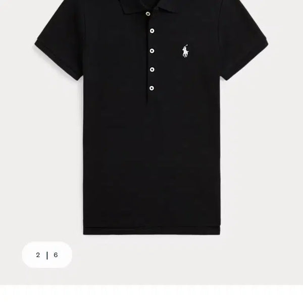 [BUNJANG] Polo Ralph Lauren Slim Fit Stretch Polo Shirt / 폴로 랄프로렌 슬림핏 스트레치 폴로 셔츠