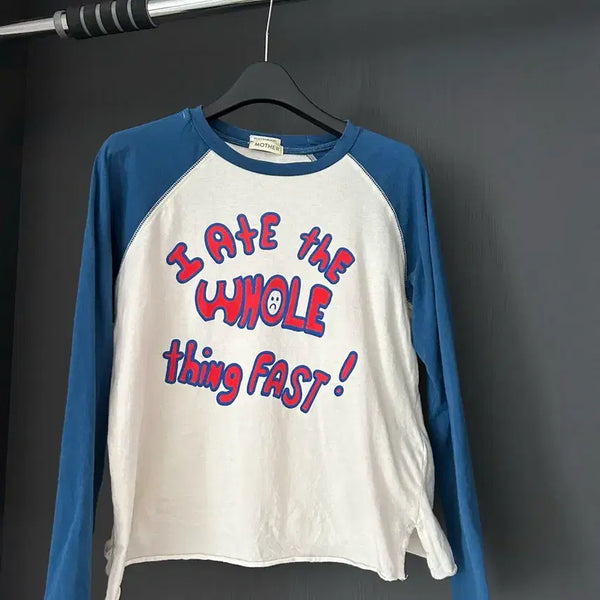 [BUNJANG] Mother Raglan Long Sleeve T-Shirt / MOTHER