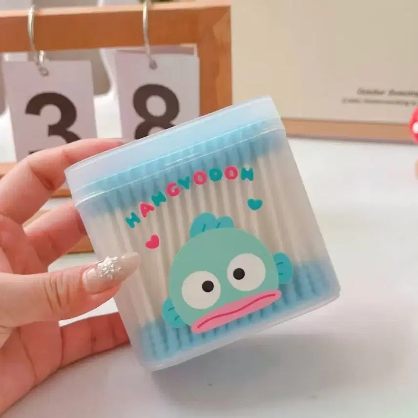 [BUNJANG] Hankyodong Cotton Swabs + Case Set / [새상품] 한교동 면봉+케이스 세트