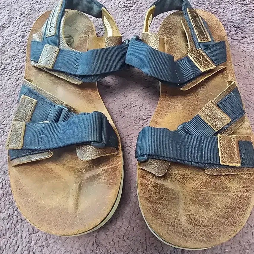 [BUNJANG] Timberland Sandals Brown/Navy / 팀버랜드 샌들 브라운/네이비