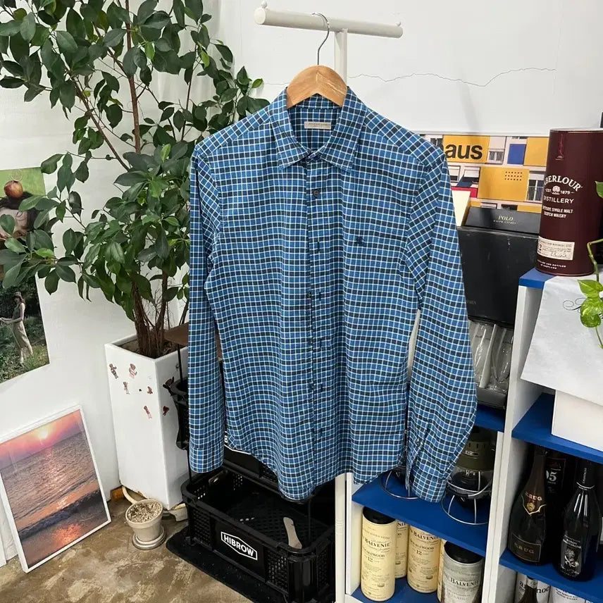 [BUNJANG] Burberry Brit Cotton Check Shirt M / 버버리브릿 코튼 체크 셔츠 M