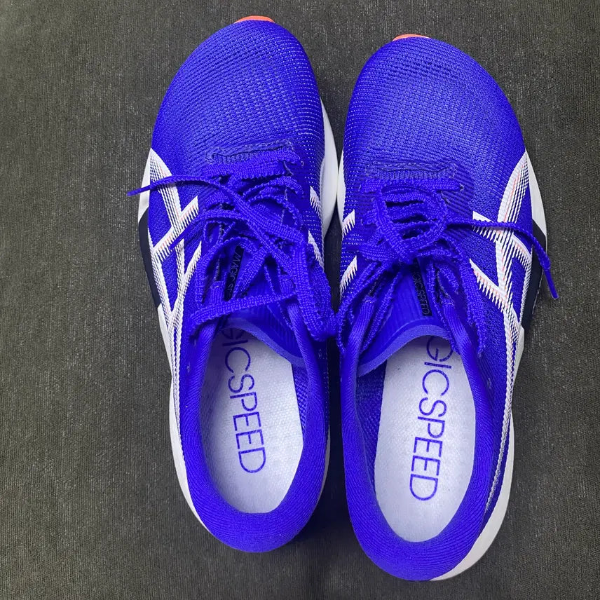[BUNJANG] Asics Magic Speed 5 (2E) Wide Running Shoes - Blue / [새상품]아식스 매직스피드5(2E) 블루 와이드 2E 240 러닝화