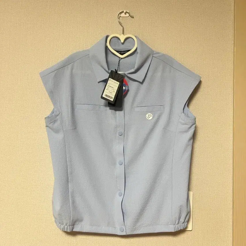 [BUNJANG] New Summer Golf Wear Top and Shorts Set (Sky Blue) / 여름 골프웨어 66 상의, 하의(반바지) 세트(택 있는 새상품)
