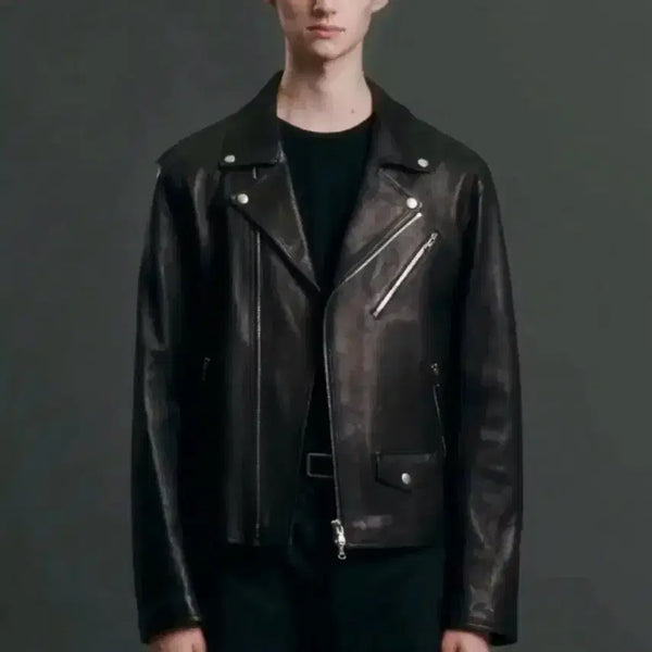 [BUNJANG] Dope Jason Premium Lambskin Vegetable 100 Rider Jacket XL / (XL) 도프제이슨 프리미엄 램스킨 베지터블 100 라이더 자켓