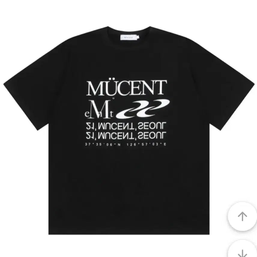 [BUNJANG] Muzent T-Shirt / 무센트 반팔티