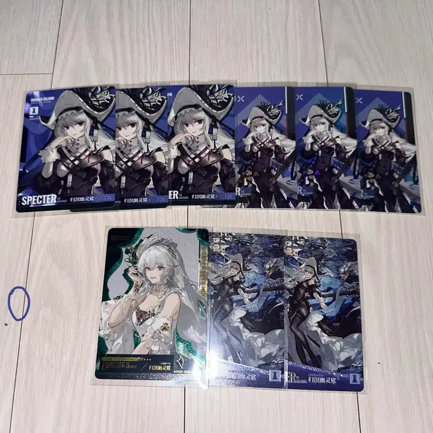 [BUNJANG] Arknights Kal'tsit Card Specter Full Set / 명일방주 카유 카드 스펙터 풀셋트